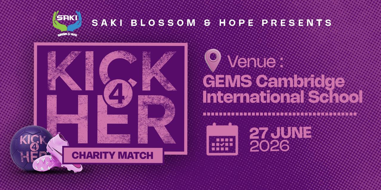 KICK4HER CHARITY MATCH