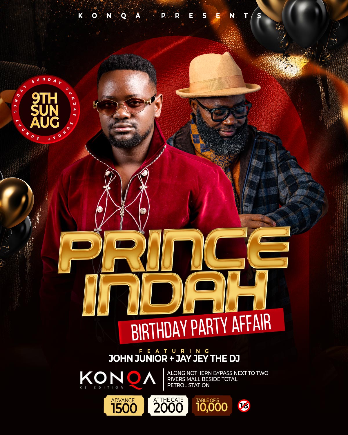 PRINCE INDAH'S BIRTHDAY AFFAIR